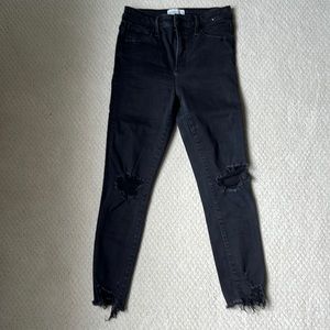 Abercrombie distressed denim